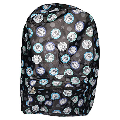 Disney Mickey Mouse All-Over Mickey & Friends Print Backpack, Grey Mochila infantil 41 centimeters 20 Multicolor (Blue)