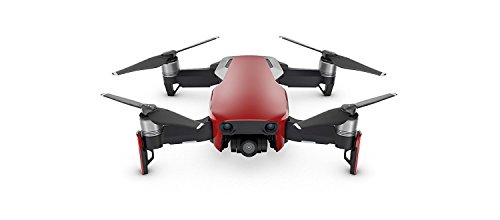 DJI Mavic Air Fly More Combo - Dron con cámara para grabar videos 4K a 100 Mb/s y fotos HDR, 8 GB de almacenamiento interno, rojo