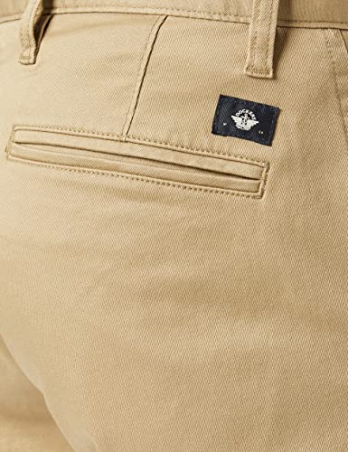 Dockers ALPHA ORIGINAL KHAKI SLIM, Pantalones para Hombre, Caqui (New British Khaki 0432), 32W/32L