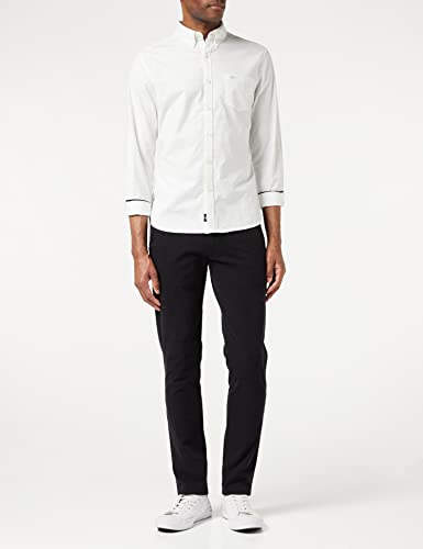 Dockers STRETCH OXFORD SHIRT, Camisa para Hombre, Blanco (Papel blanco), L