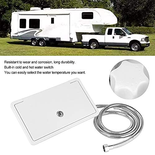 Ducha de Camping, Caja de ducha RV para Caravanas Fabricada 267 x 157 x 107 mm para Caravana Autocaravana y Barco Marino