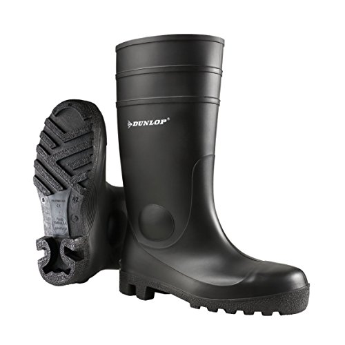 Dunlop Protective Footwear (DUO18) Dunlop Protomastor, Botas de Seguridad Unisex Adulto, Black, 48 EU
