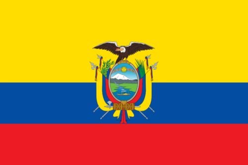 Durabol Gran Bandera de Ecuador 150 x 90 cm América del Sur Flag