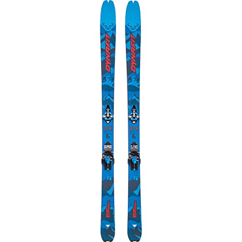 Dynafit Seven Summits+ Set Esquís, Adultos Unisex, Blue/Red (Gris), 182