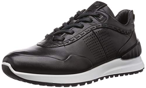 ECCO ASTIR - Zapatillas de vestir para hombre, color negro, talla 11 US mediana
