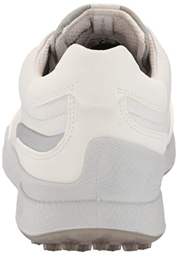 ECCO Biom Hybrid, Zapatos de Golf Hombre, White/Silver/White, 42 EU