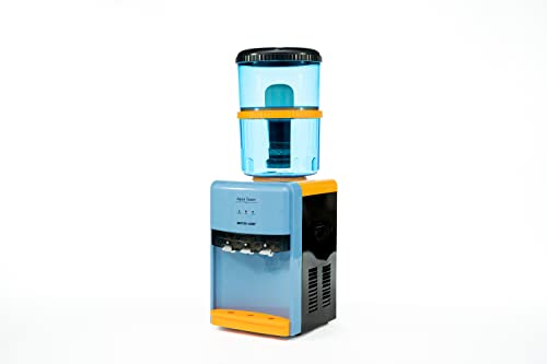 ECODE Dispensador de Agua Aqua Tower Plus, Depósito Interno Agua Fría, Natural y Caliente ECO-3190
