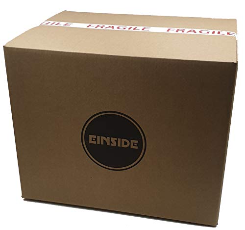 Einside AISI304 - Sombrero de Chimenea Extractor de Humo Giratorio de Viento, Acero Inoxidable, 200 mm