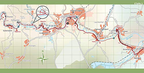 El Danubio en bicicleta: de Donauechingen a Viena: 22 (Bici:map)