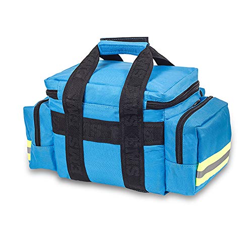 Elite Bags , Bolsa para emergencias , Ligera y resistente , Reflectante y con múltiples bolsillos , Celeste