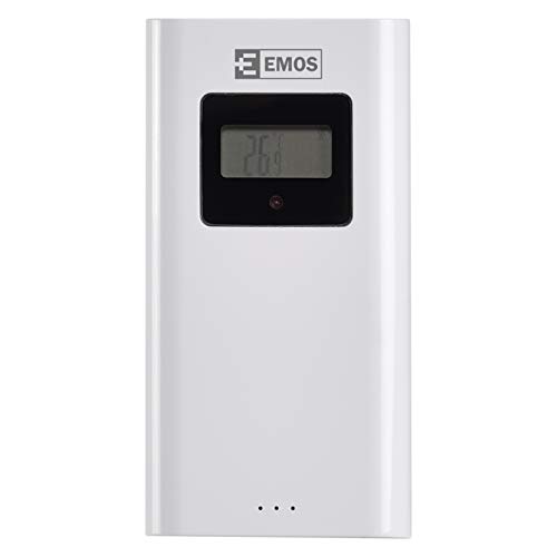EMOS E08835 Sensor inalámbrico para estación meteorológica E8835, Blanco