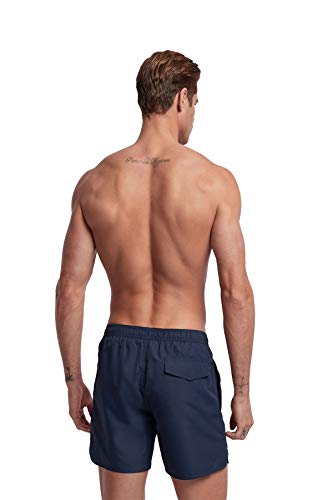 Emporio Armani Underwear Trunks Bañador, Azul (BLU Navy 06935), Large (Talla del Fabricante: 52) para Hombre