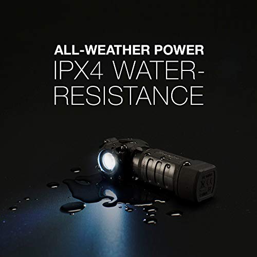 Energizer - Linterna LED Compacta Multiusos Hard Case Professional, 75 LM, Alcance 30 m, Super Resistente a Caidas y Agua, Negro