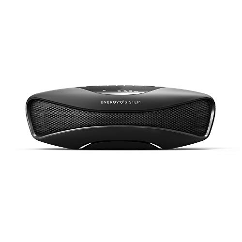 Energy Sistem Music Box BZ4+ Onyx Black (Bluetooth 5.0, TWS, 12 W, USB/SD, FM, Audio-In, Manos Libres y Display) - Negro