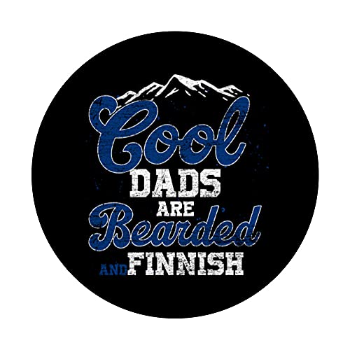 Escandinavia Montañas Día Del Padre Finlandés Finlandia PopSockets PopGrip Intercambiable