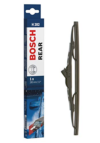 Escobilla limpiaparabrisas Bosch Rear H282, Longitud: 280mm – 1 escobilla limpiaparabrisas para la ventana trasera