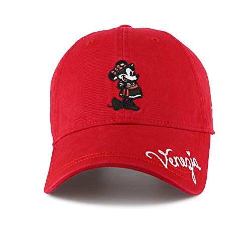 Essencial Caps Minnie Gorra de béisbol, Rojo, 57 para Mujer
