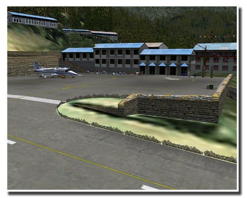 Extension de Flight Simulator Aeropuerto de Lukla en el Himalaya FS-X y 2004, en Español