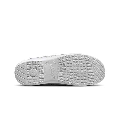 FELIZ CAMINAR - Zapatos Estampados Sanitarios Atom Sanitario/Antideslizantes y Cómodos para Mujer/Clínicas, Veterinarios, Hospital, Geriátricos (38)