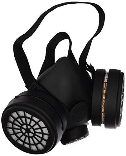 Ferko Safety Equipment AR-142/40F - Mascarilla con 2 filtros A1, color negro