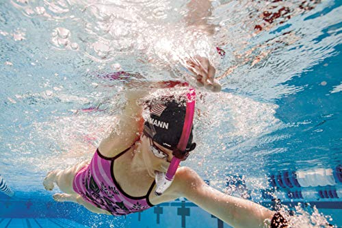 Finis Swimmer's Snorkel - Tubo de respiración para natación, color rosa