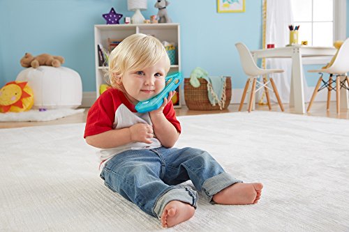 Fisher-Price Teléfono aprende con perrito, juguete bebé +1 año (Mattel FPR17) , color/modelo surtido