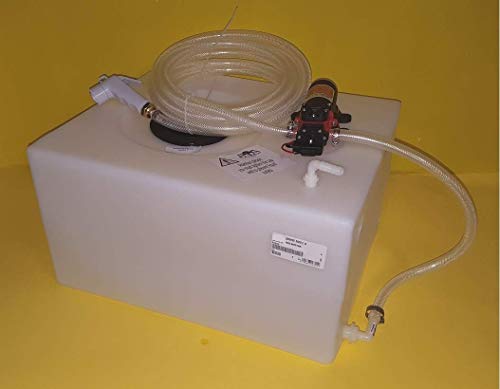 Fonti Snc Kit de ducha con bomba Autoclave de 12 V y depósito para agua barco náutica y caravana