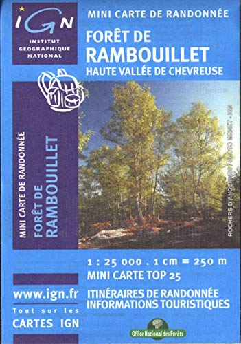 Foret De Rambouillet Mini Map (2011) (Ign Map)