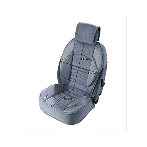 Funda para asiento delantero de gran confort para City Car C 602 Fia. Ducato 2.3 160 CV (2020) (), 1 pieza, gris antracita