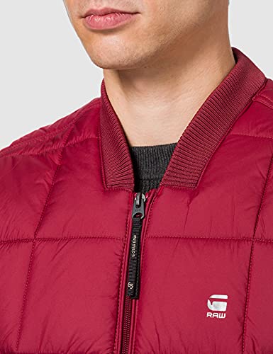 G-STAR RAW Meefic Quilted Chaleco, Red (chateaux Red B958-1330), S de los Hombres