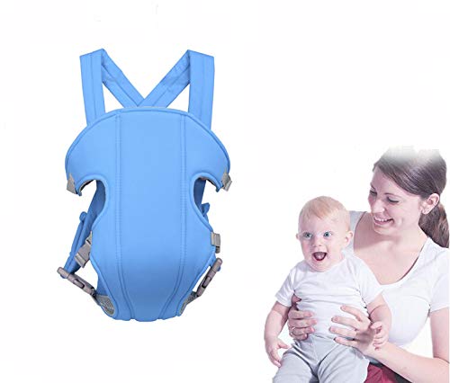 G-Tree ajustable infantil del bebé recién nacido del portador de la honda del niño delante detrás del jinete Mochila Bolsa Bolsa, Mochila porta bebé (azul)