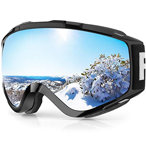 Gafas de Esquí,Findyway Máscara Gafas Esqui Snowboard Nieve Espejo para Hombre Mujer Adultos Juventud Jóvenes OTG Compatible con Casco,Anti Niebla 100% Protección UV Gafas de Ventisca
