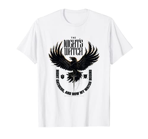 Game of Thrones The Night's Watch Crow Camiseta