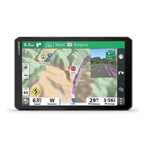 Garmin Camper 890 MT-D EU - Navegador GPS con mapas de por Vida y tráfico (Pantalla de 8", Mapa Europa Completo)