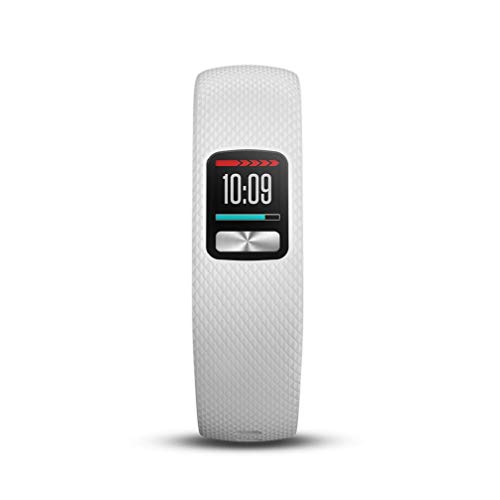 Garmin Vivofit 4 - Reloj Fitness Rastreador, Unisex, Blanco, S/M