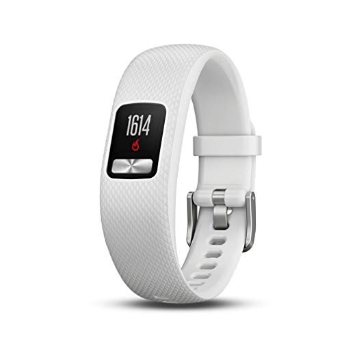Garmin Vivofit 4 - Reloj Fitness Rastreador, Unisex, Blanco, S/M