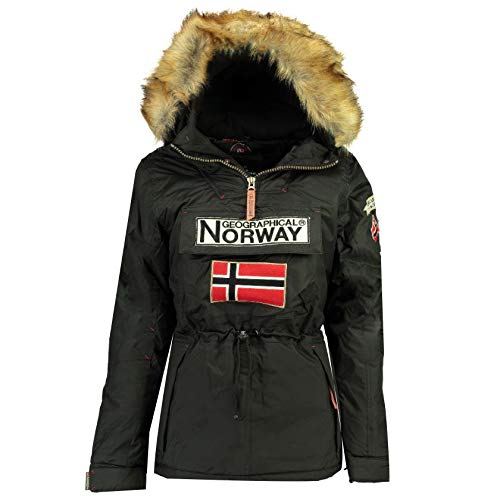 Geographical Norway - Parka Mujer Boomera NEGRO 2