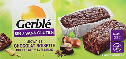 Gerblé Brownies Chocó Noisettes sans Gluten 150 g