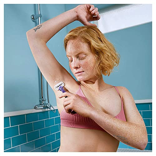 Gillette Venus Delux Swirl Maquinilla de Afeitar Mujer + 6 Cuchillas de Recambio