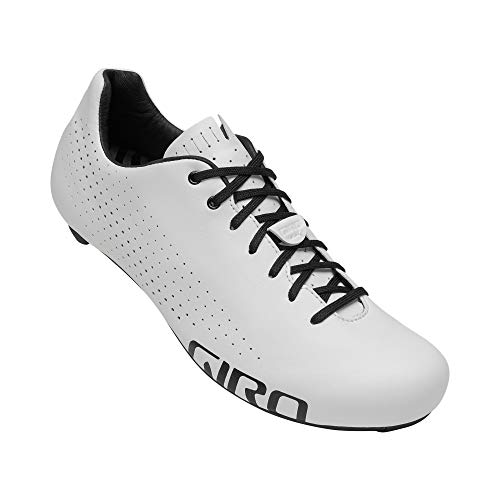 Giro Empire Zapatillas de triatlón para Bicicleta de Carreras, Hombre, Blanco, 43 EU