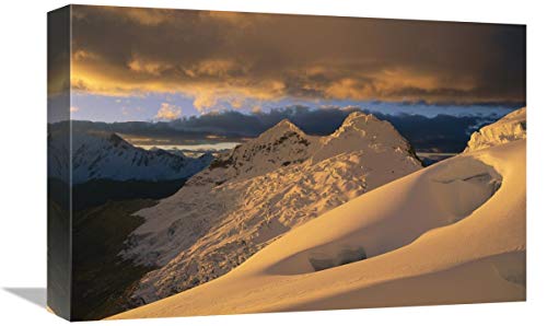 Global Gallery Sunset on Chinchey Massif, Cordillera Blanca, Peru-Lienzo, 45,7 x 30,5 cm