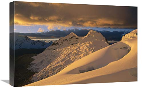 Global Gallery Sunset on Chinchey Massif, Cordillera Blanca, Peru-Lienzo, 61 x 40,6 cm