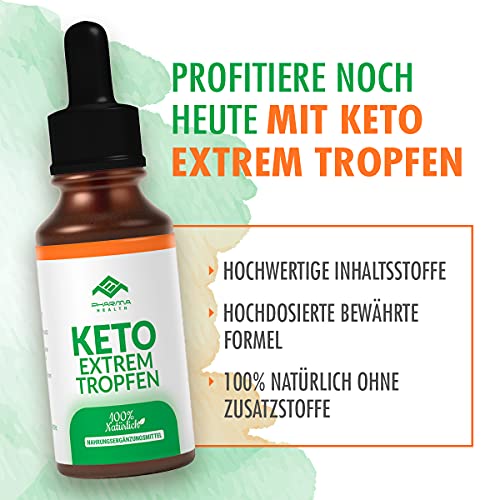 Gotas Keto Extrem | Bloqueador de hidratos de carbono | cetosis (Keto Extrem gotas)