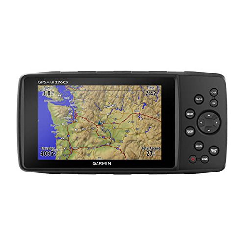 GPS GPSMAP 276Cx, GPS con mapa de rutas de ocio de Europa, 191.5 x 94.5 x 44.0 mm