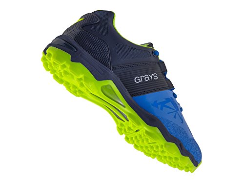 Grays Senior Traction - Zapatillas de hockey, color azul, color Azul, talla 43 EU