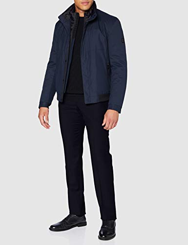Hackett London Plain Wool Suit TRS C Pantalones, 582MIDNIGHT, 40 para Hombre