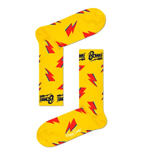 Happy Socks Unisex 3-Pack Bowie Gift Set Socks, Multicolored, 26-40 (3er Pack)