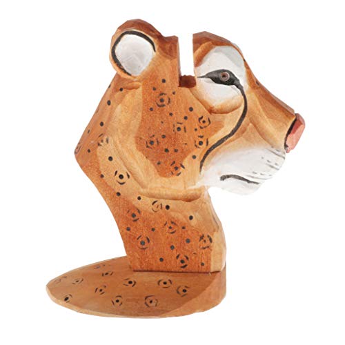 Harilla Animal Eyeglass Holder Stand Rack Anteojos Gafas de Lectura Organizador Decoración - Marrón, Tiger