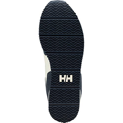 Helly Hansen Anakin Leather, Zapatillas Hombre, 597 Navy/Penguin/Off White, 42.5 EU
