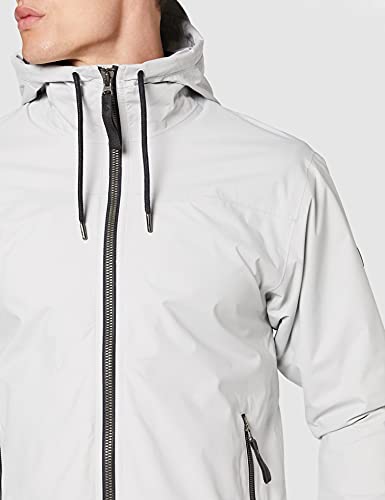 Helly Hansen Urban Rain Jacket Abrigo Impermeable, Hombre, Grey Fog, M